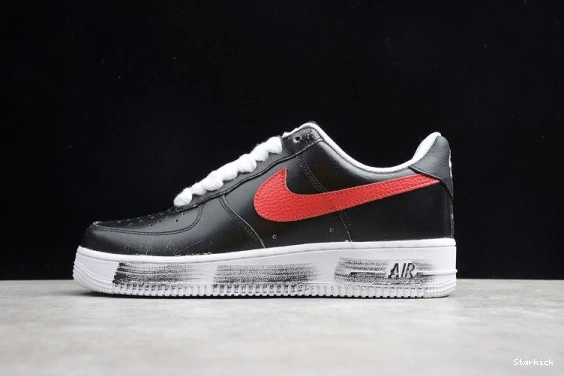 Nike Force1 Air AQ3692-002 Red GD Black PEACEMINUSONE X 1015